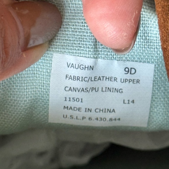 Polo Ralph Lauren Vaughn Canvas Seafoam Green Shoes sneakers Mens 9D Blue Pony - Picture 11 of 12